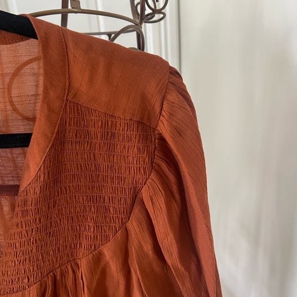 NWT Nanette Lepore Front Tie Blouse - Picture 2 of 4